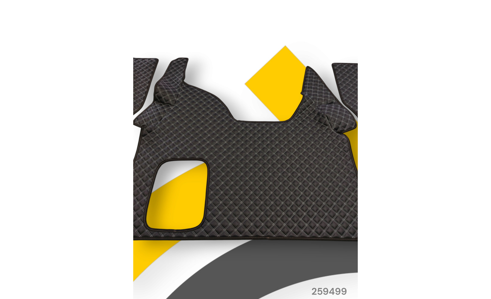 Автоковрики ЭКО Кожа ноги+средний DongFeng GX №93 (2-ой квадрат) чёрный (бел.) 259499 Автоковрики ЭКО Кожа ноги+средний DongFeng GX №93 (2-ой квадрат) чёрный (бел.) 259499