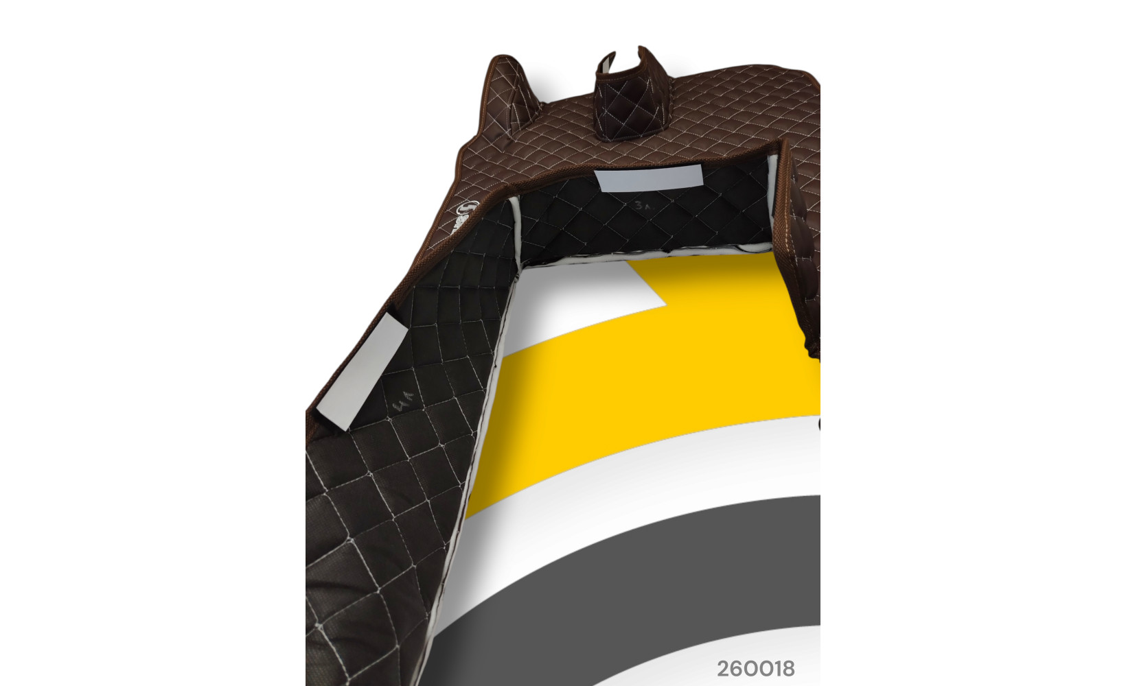 Автоковрики ЭКО Кожа ноги+средний SHACMAN x6000 (Пневмо) №91 (вышивка центр+ноги) с подъёмом коричн. 260018 www.povorotnik.ru Автоковрики ЭКО Кожа ноги+средний SHACMAN x6000 (Пневмо) №91 (вышивка центр+ноги) с подъёмом коричн. 260018 www.povorotnik.ru