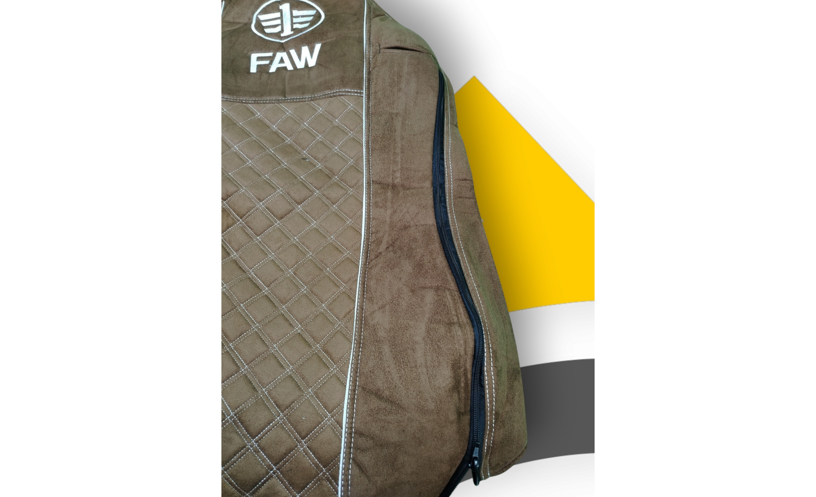 Чехлы Чехол премиум (alicanta + alicanta) FAW J7 1ремень (FW02) коричневая + коричневая 113066 VimpelOFF Чехлы Чехол премиум (alicanta + alicanta) FAW J7 1ремень (FW02) коричневая + коричневая 113066 VimpelOFF