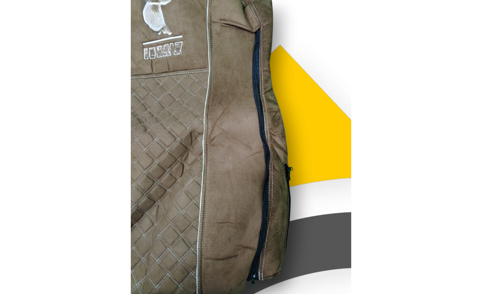 Чехлы Чехол премиум (alicanta + alicanta), КАМАЗ К5 (К73); коричневая + коричневая 112777 VimpelOFF Чехлы Чехол премиум (alicanta + alicanta), КАМАЗ К5 (К73); коричневая + коричневая 112777 VimpelOFF