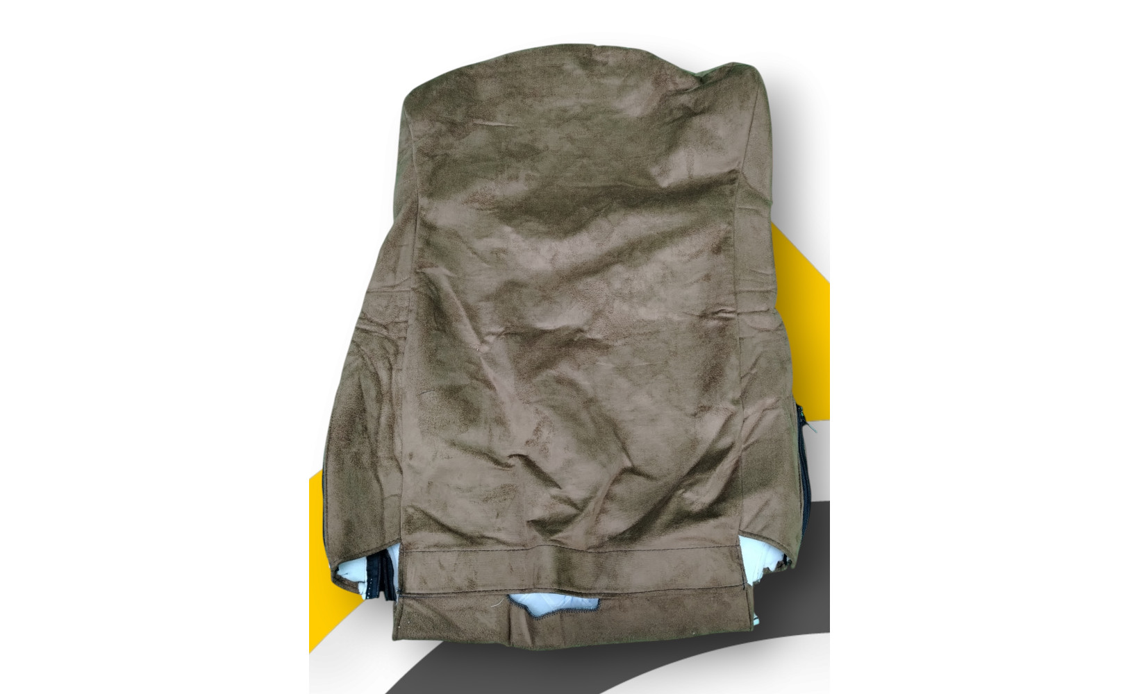 Чехлы Чехол премиум (alicanta + alicanta), КАМАЗ К5 (К73); коричневая + коричневая 112777 VimpelOFF Чехлы Чехол премиум (alicanta + alicanta), КАМАЗ К5 (К73); коричневая + коричневая 112777 VimpelOFF