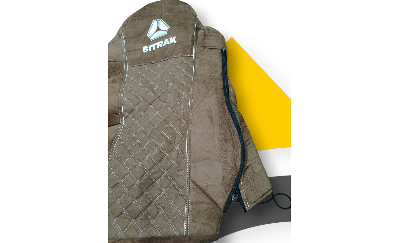 Чехлы Чехол премиум (alicanta + alicanta) SITRAK MAX (ST02) коричневая + коричневая 12186 VimpelOFF Чехлы Чехол премиум (alicanta + alicanta) SITRAK MAX (ST02) коричневая + коричневая 12186 VimpelOFF