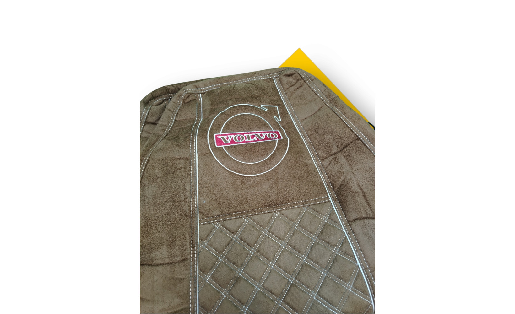 Чехлы Чехол премиум (alicanta + alicanta), VOLVO 12 (2002-2013) V12; коричневая + коричневая 112369 VimpelOFF Чехлы Чехол премиум (alicanta + alicanta), VOLVO 12 (2002-2013) V12; коричневая + коричневая 112369 VimpelOFF