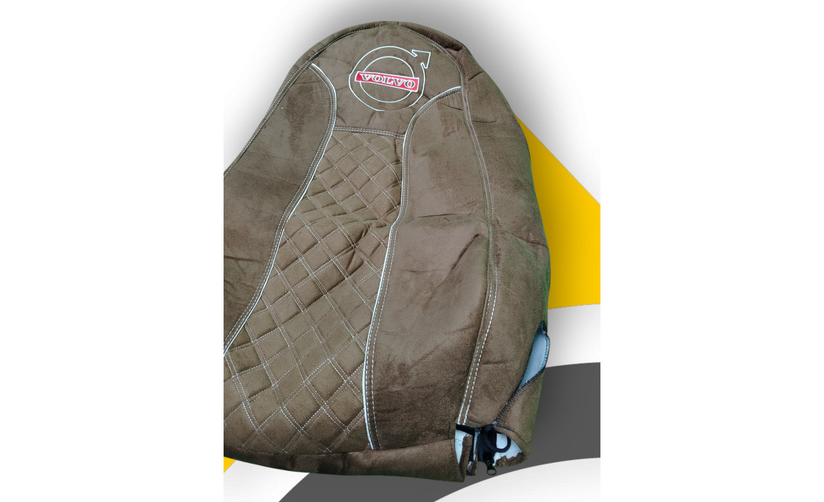 Чехлы Чехол премиум (alicanta + alicanta), VOLVO 13 от 2013г, V13; коричневая + коричневая 112492 VimpelOFF Чехлы Чехол премиум (alicanta + alicanta), VOLVO 13 от 2013г, V13; коричневая + коричневая 112492 VimpelOFF