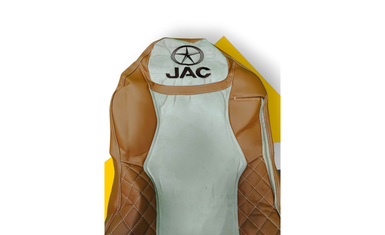 Чехлы Чехол премиум JAC K7; фокс кожа + бежевая антара 113535 Чехлы Чехол премиум JAC K7; фокс кожа + бежевая антара 113535