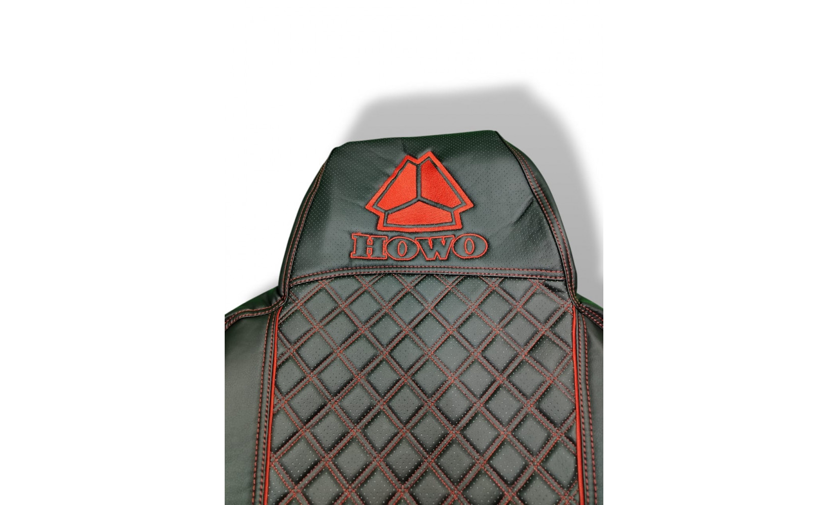 Чехлы HOWO HW-76 Иск.Кожа-Иск.Кожа черн (красн. отстрочка) 115071 VimpelOFF