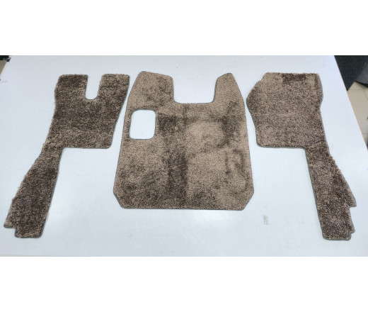 Автоковрик (ковролин) (К-Кт) SCANIA R 400-500 (мех.) (плетёная нить) аура шоколад 262771