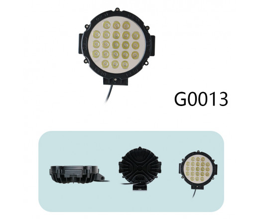 Ходовые огни 12-24v G0013 50W 6000k/5200lm  175*160*79MM 21psc CREE IP67 238999